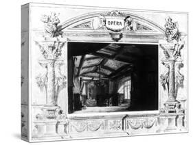 Set Design for Mozart's Don Giovanni, 1875-null-Stretched Canvas