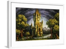 Set Design for Opera Wooden Prince-Bela Viktor Janos Bartok-Framed Giclee Print