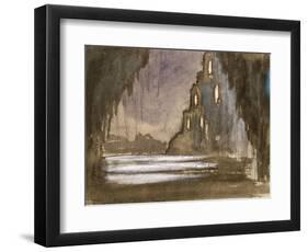 Set Design for 'Rusalka'-Franz Dvorak-Framed Giclee Print