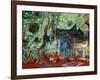 Set Design for "Scheherazade" by Rimsky-Korsakov (1844-1908) 1916-Leon Bakst-Framed Giclee Print