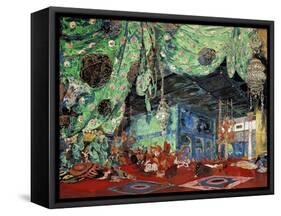 Set Design for "Scheherazade" by Rimsky-Korsakov (1844-1908) 1916-Leon Bakst-Framed Stretched Canvas