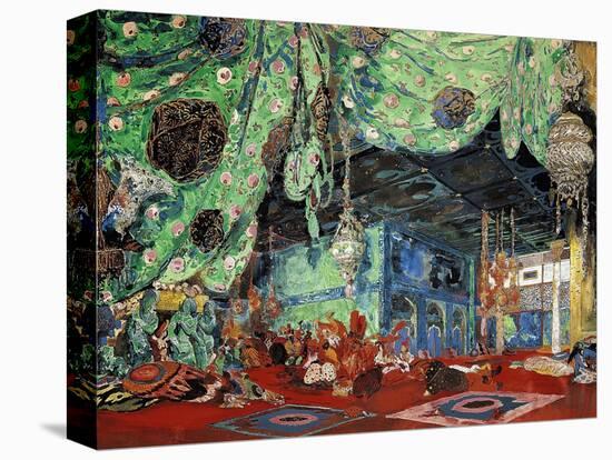 Set Design for "Scheherazade" by Rimsky-Korsakov (1844-1908) 1916-Leon Bakst-Stretched Canvas