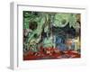 Set Design for "Scheherazade" by Rimsky-Korsakov (1844-1908) 1916-Leon Bakst-Framed Giclee Print