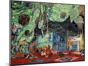 Set Design for "Scheherazade" by Rimsky-Korsakov (1844-1908) 1916-Leon Bakst-Mounted Giclee Print