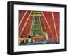 Set Design for "Thamar," 1912-Leon Bakst-Framed Giclee Print