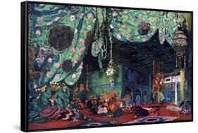 Set Design for the Ballet Scheherazade, C1913-Leon Bakst-Framed Stretched Canvas