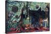 Set Design for the Ballet Scheherazade, C1913-Leon Bakst-Stretched Canvas