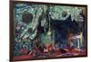 Set Design for the Ballet Scheherazade, C1913-Leon Bakst-Framed Giclee Print