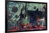 Set Design for the Ballet Scheherazade, C1913-Leon Bakst-Framed Giclee Print