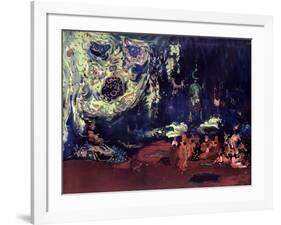 Set Design for the Ballet Scheherazade, C1913-Leon Bakst-Framed Giclee Print