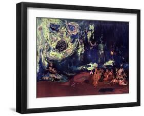 Set Design for the Ballet Scheherazade, C1913-Leon Bakst-Framed Giclee Print