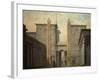 Set Design for the Court of the Temple-Simon Quaglio-Framed Giclee Print