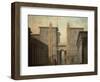 Set Design for the Court of the Temple-Simon Quaglio-Framed Giclee Print