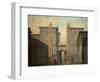 Set Design for the Court of the Temple-Simon Quaglio-Framed Giclee Print