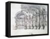 Set Design for the Opera 'Proserpine, C1680-Jean Berain-Framed Stretched Canvas