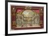 Set Design for the Theatre at Versailles (Colour Litho)-French-Framed Giclee Print