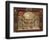 Set Design for Theatre of Versailles in 1685, France-null-Framed Giclee Print