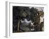 Set Design of Adinas' Farmhouse-Alessandro Sanquirico-Framed Giclee Print