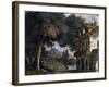 Set Design of Adinas' Farmhouse-Alessandro Sanquirico-Framed Giclee Print