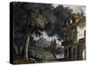 Set Design of Adinas' Farmhouse-Alessandro Sanquirico-Stretched Canvas