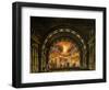 Set Design of Eruption of Vesuvius-Alessandro Sanquirico-Framed Premium Giclee Print