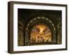 Set Design of Eruption of Vesuvius-Alessandro Sanquirico-Framed Giclee Print