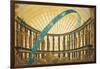 Set Design of the Temple of the Sun-Simon Quaglio-Framed Giclee Print