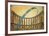 Set Design of the Temple of the Sun-Simon Quaglio-Framed Giclee Print