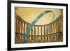 Set Design of the Temple of the Sun-Simon Quaglio-Framed Giclee Print