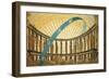 Set Design of the Temple of the Sun-Simon Quaglio-Framed Giclee Print