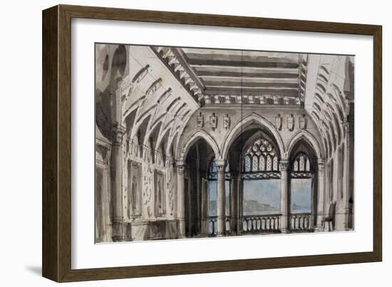 Set Design-Pietro Bertoja-Framed Giclee Print