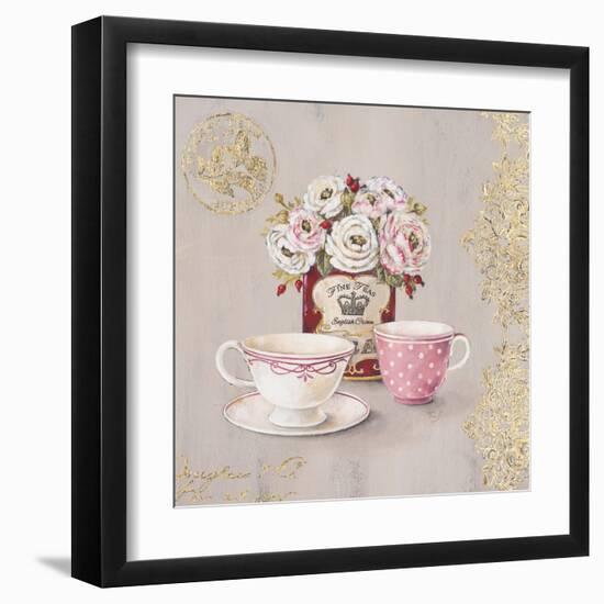 Set for Tea-Stefania Ferri-Framed Art Print