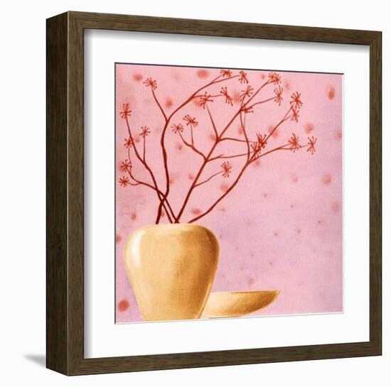 Set in Pink II-Lenoir-Framed Art Print