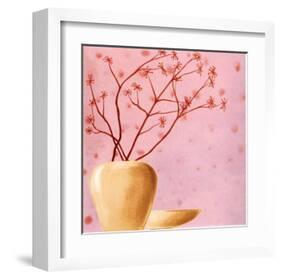 Set in Pink II-Lenoir-Framed Art Print