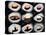 Set Of 9 Different Nigirizushi (Sushi)-Lev4-Stretched Canvas