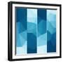 Set of Abstract Blue Background-epic44-Framed Art Print