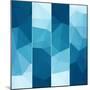 Set of Abstract Blue Background-epic44-Mounted Art Print
