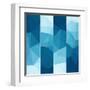 Set of Abstract Blue Background-epic44-Framed Art Print