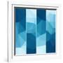 Set of Abstract Blue Background-epic44-Framed Art Print