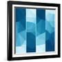 Set of Abstract Blue Background-epic44-Framed Art Print