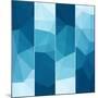 Set of Abstract Blue Background-epic44-Mounted Art Print