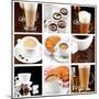 Set Of Coffee Drinks-maksheb-Mounted Art Print