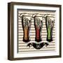 Set of Different Kinds Glasses of Beer-111chemodan111-Framed Art Print