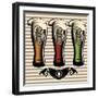 Set of Different Kinds Glasses of Beer-111chemodan111-Framed Art Print