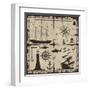 Set of Nautical Design Elements. No Trace. All Images Could Be Easy Modified-Makhnach S-Framed Art Print