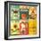 Set of Posters for Organic Farm Food-elfivetrov-Framed Art Print