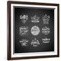 Set Of Retro Bakery Labels-Ozerina Anna-Framed Art Print