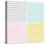 Set of Zigzags and Chevrons-hellena13-Stretched Canvas