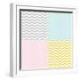 Set of Zigzags and Chevrons-hellena13-Framed Art Print