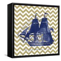 Set Sail 2-Erin Clark-Framed Stretched Canvas